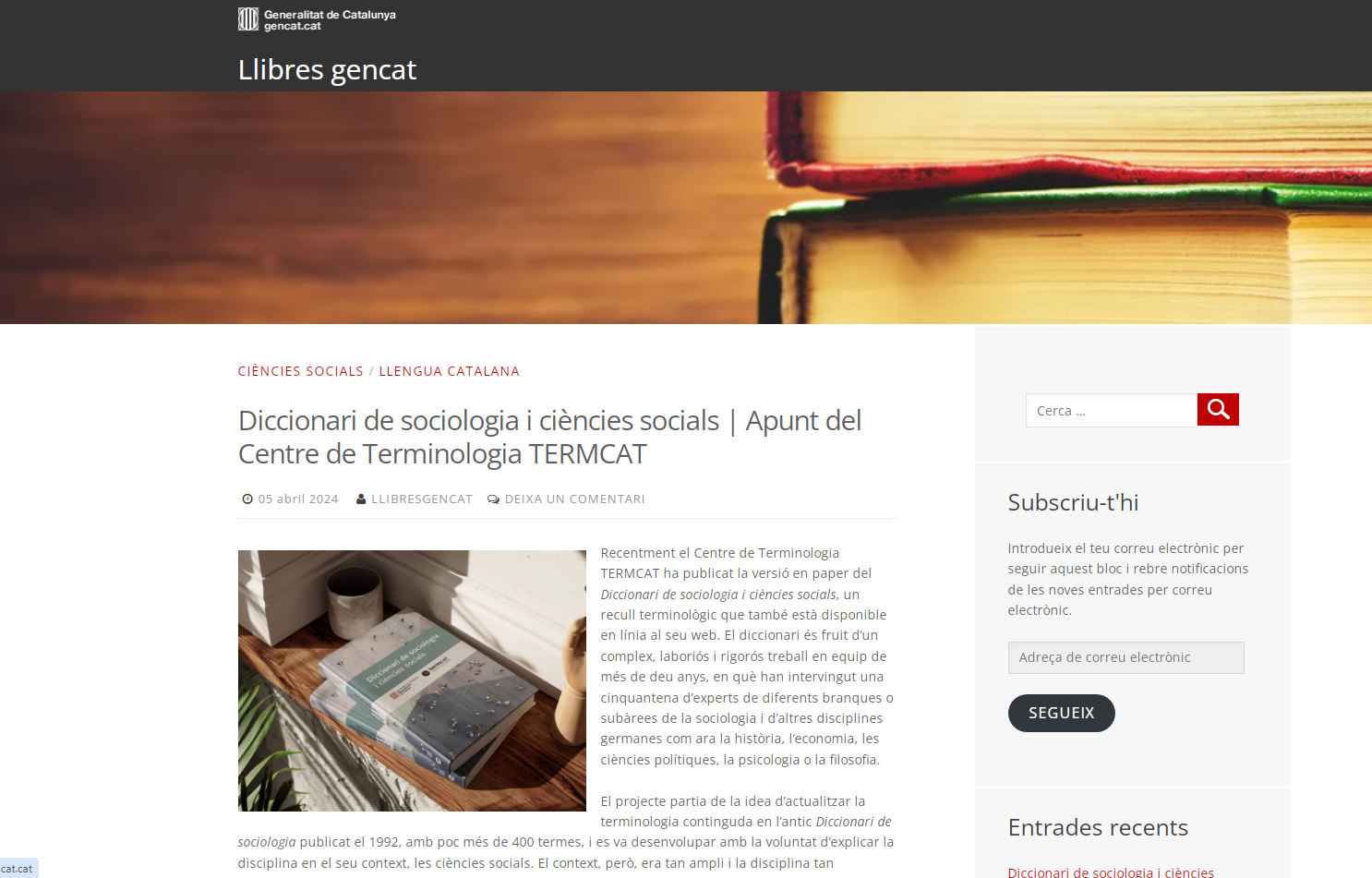 Gencat Llibres
