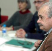 Albert Jané presidint una reunió del Consell Supervisor