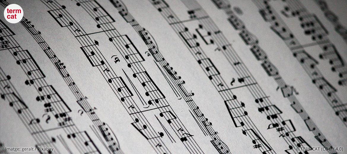 Vocabulari de la música