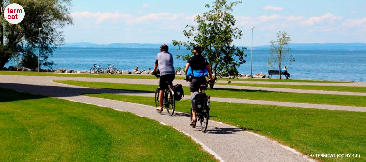 imatge d'una pista bici