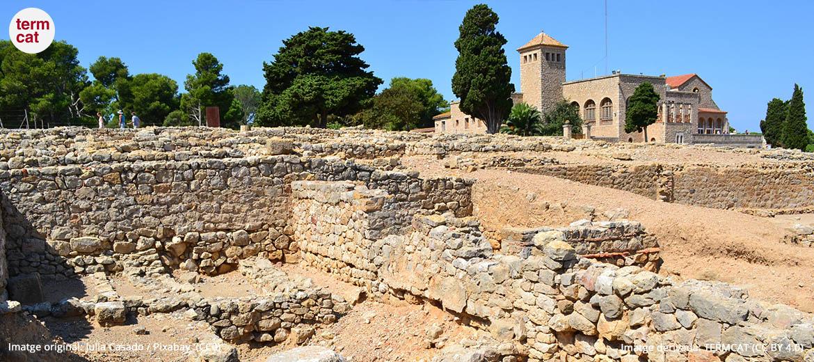 © TERMCAT (CC BY-4.0) imatge de les ruïnes d'Empúries