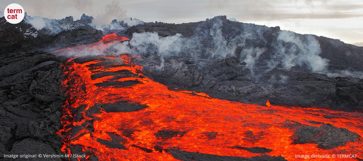 imatge d'una colada de lava