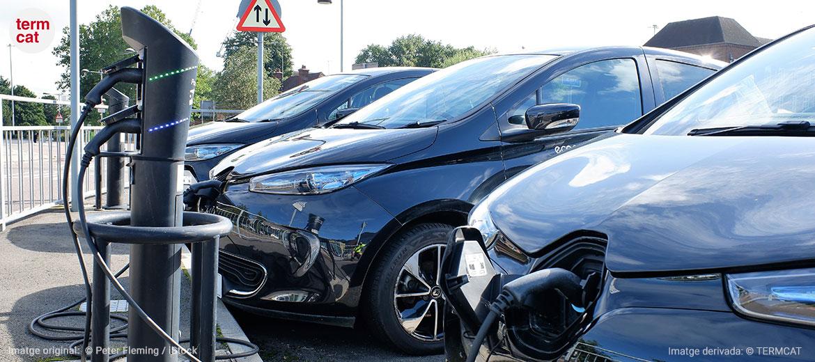 imatge d'una flota de vehicles