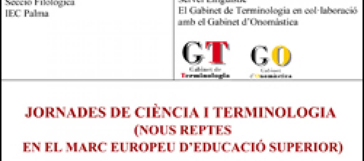 Jornades de Ciència i Terminologia