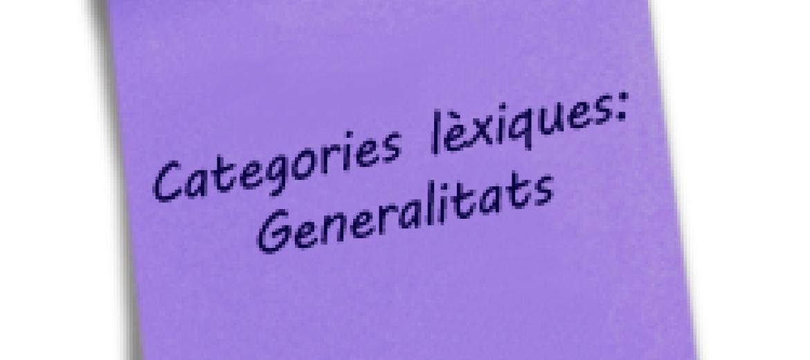 Criteris terminològics
