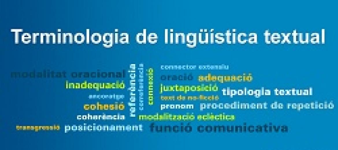 Terminologia de lingüística textual